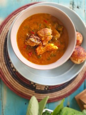  Miyan Taushe! A Hearty Nigerian Soup Bursting with Creamy Flavor and Spicy Aromatics